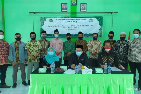 Penilaian Kinerja Kepala MA Al Burhan Hidayatullah Semarang 2021